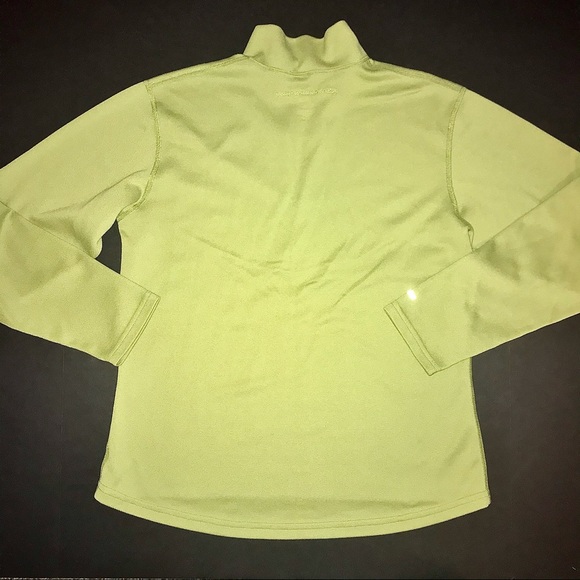 Bright green half zip Eastern Mountain Sports - Picture 3 of 7